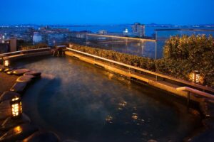 【滋賀・大津】湯元舘｜館内4つの温泉で湯めぐり！絶景と自然に囲まれた温泉宿